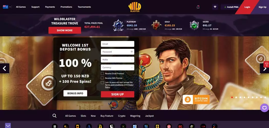 The Thrill of Wildblaster Casino: Exploring the Different Types of No Deposit Bonuses